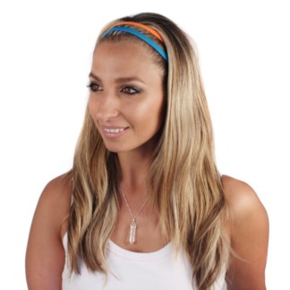 Headbands Double Row, Assorted Colours, 12/Pack
