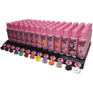 Crazy Color Display Tray, Holds 78 Bottles with 28 Colour Swatches