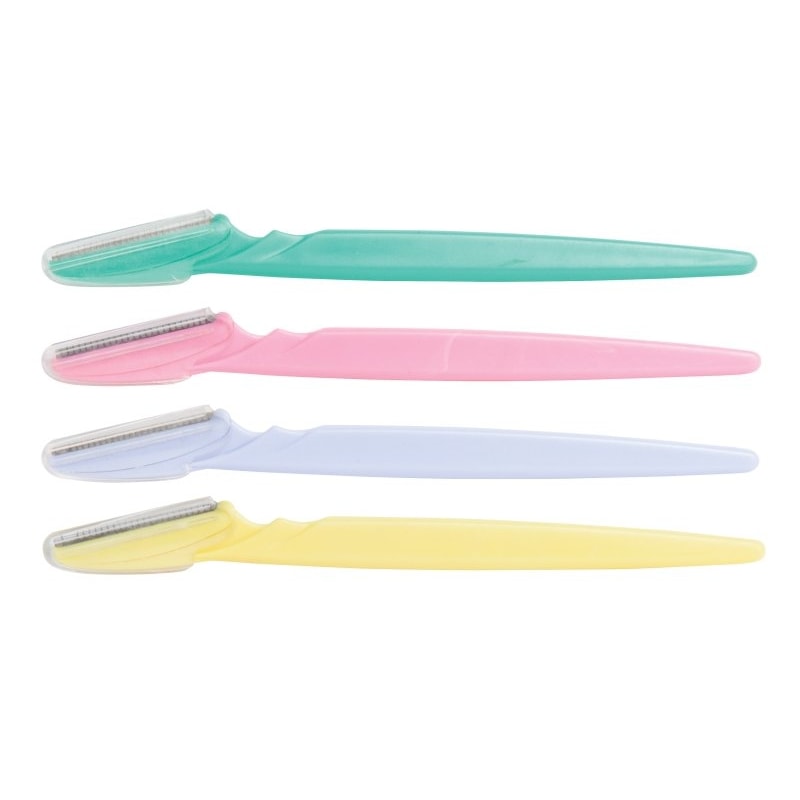 Diane Eyebrow Razors, Assorted Colours, 72/Pack