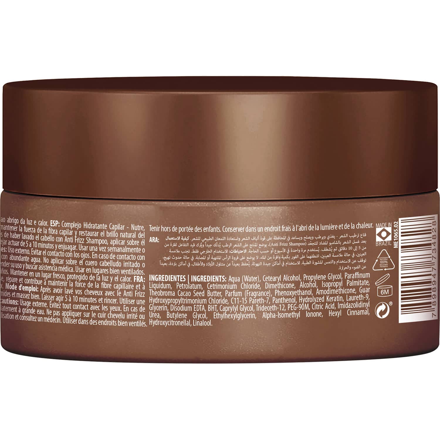 Brasil Cacau Hydrating Hair Complex, 200g - Image 3
