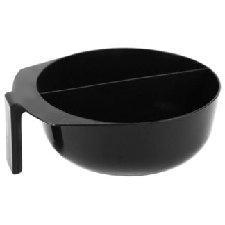 Tint Bowl with Partition, Black, Large, 2 x 350ml