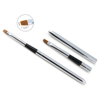 Nail Brush Gel Pen with Lid, 6mm x 8mm