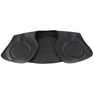 Cutting Collar Neck Black