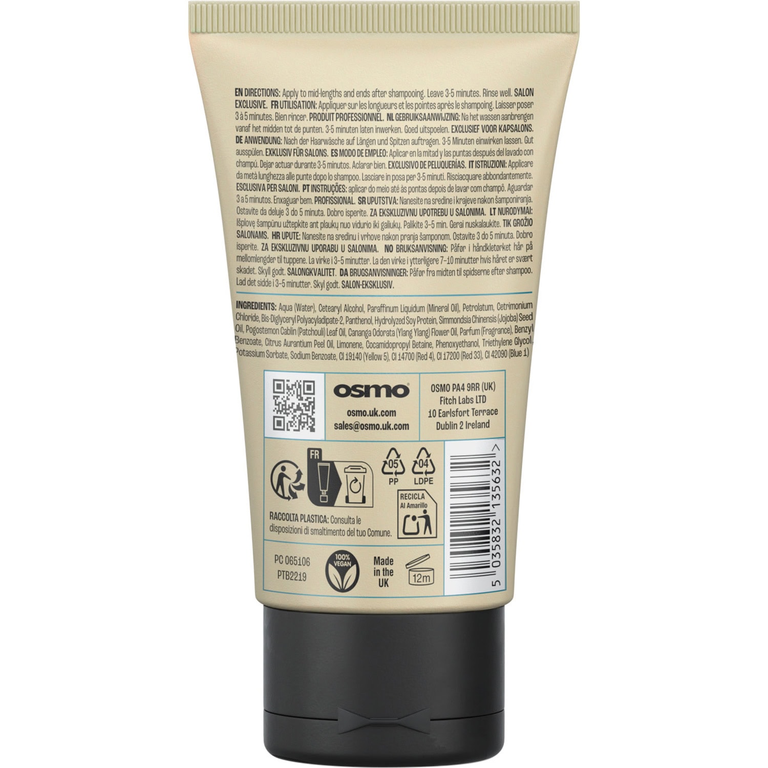 OSMO Deep Moisture Intensive Deep Repair Mask - Image 2