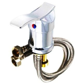 Basin Hot & Cold Chrome Mixer Tap #18