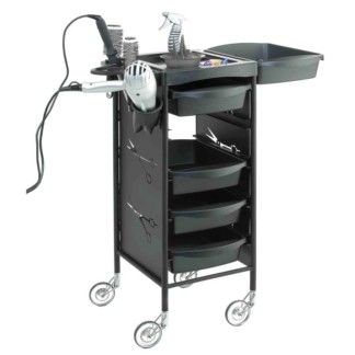 Trolley Ultimate, Folding, Steel Flap, 5 Trays & 1 Top