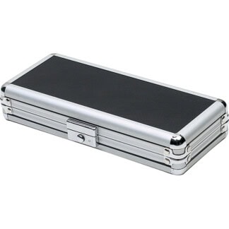 Beauty Scissor Aluminium Case, Silver, Empty