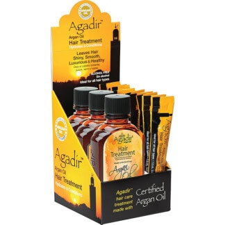 Agadir Argan Oil Hair Treatment Display, 118ml x 3 & Sachets