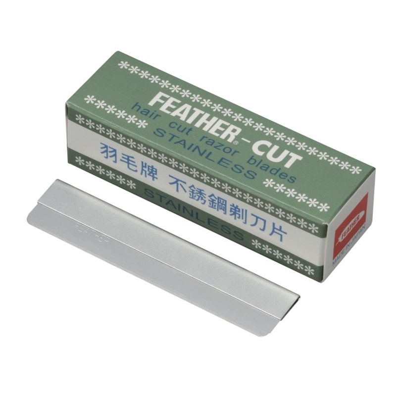 Feather Cut Blades Smooth 10/Box