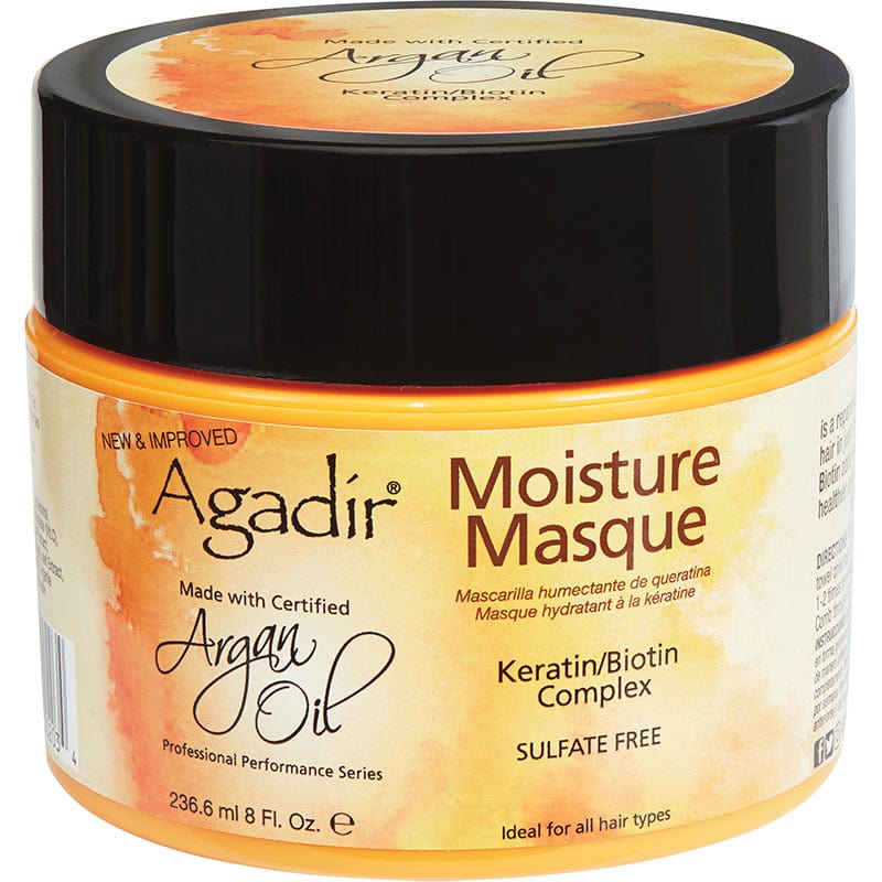 Agadir Argan Oil Moisture Masque with Keratin Protein, 236ml