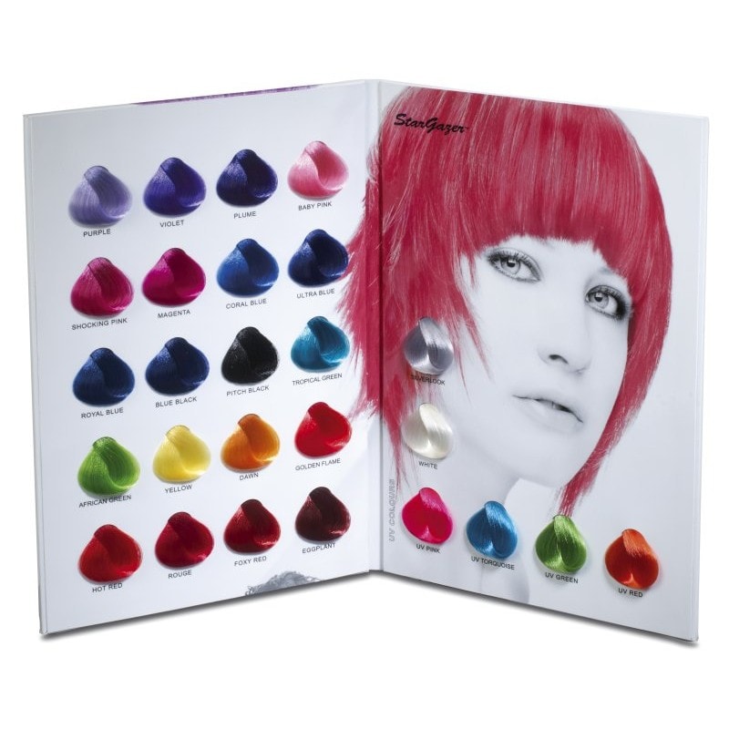 Stargazer Semi-Permanent Hair Colour Swatch Book