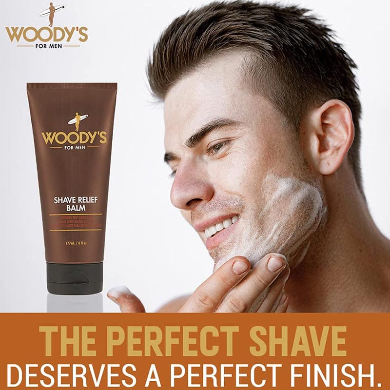 Woody's for Men Shave Relief Balm, 177ml - Image 3