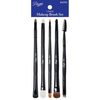 Diane Double-Sided Make-Up Brush Set, 5/Pack