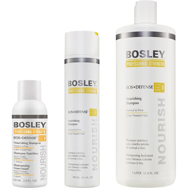 Bosley Defense for Coloured Normal to Fine Hair Nourishing Shampoo