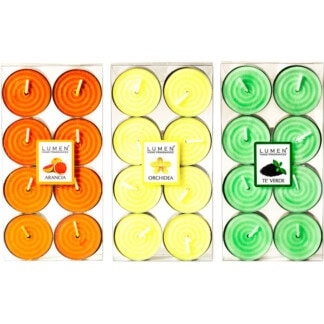 Lumen Tea Light Candles, 8/Pack