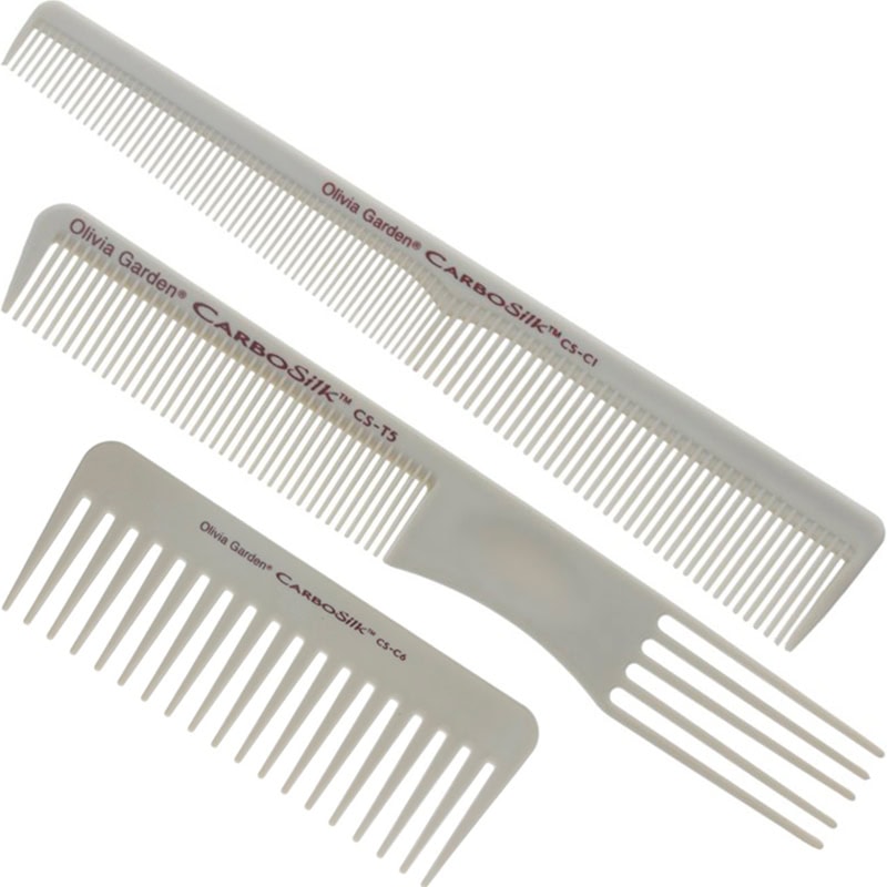Olivia Garden CarboSilk Heat-Resistant Combs