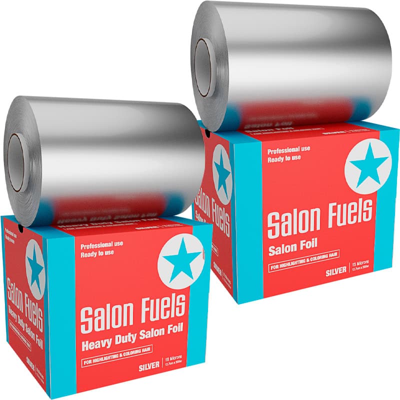 Salon Fuels Colourist Salon Foil, 12cm x 300m, Silver