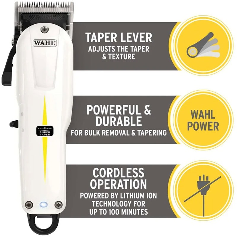 Wahl Super Taper Hair Clipper Cordless - Image 7