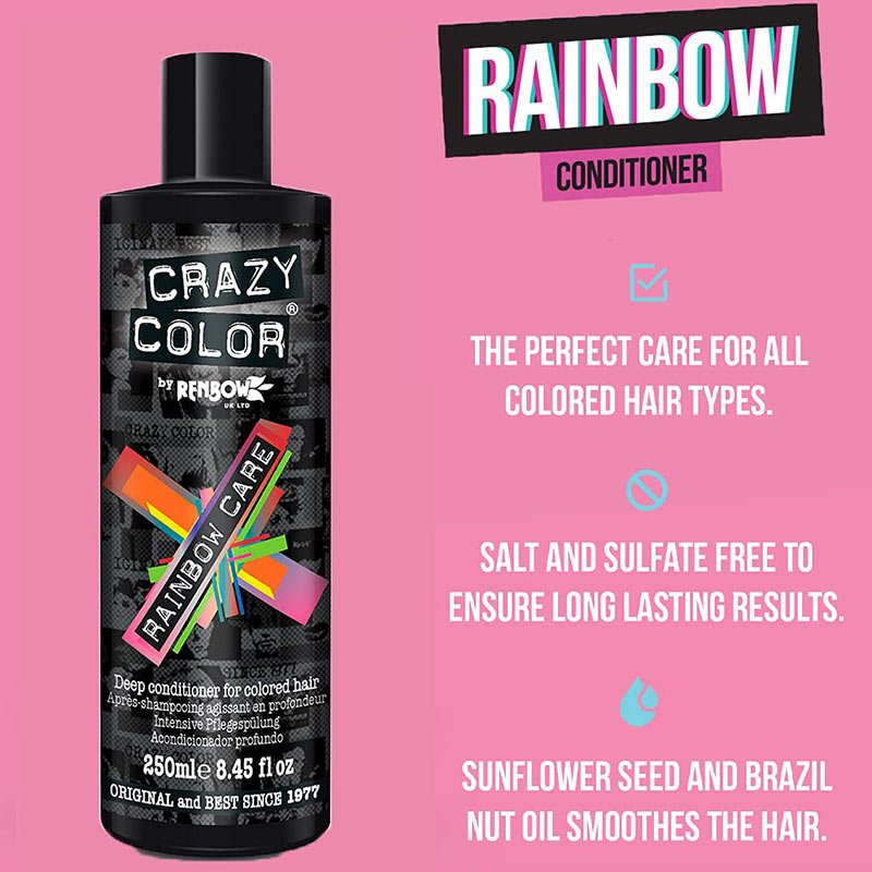 Crazy Color Rainbow Deep Conditioner, 250ml - Image 2