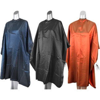 Salon Cape Dots, Polyester, 130 x 148cm, Studs