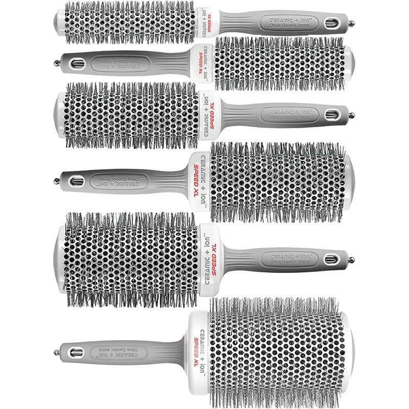 Olivia Garden Ceramic + Ion Speed XL Long Barrel Brush Collection