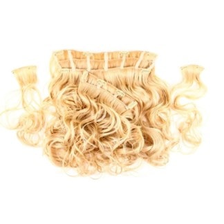 EMMA 48cm Synthetic Fast Clip-On 4 Piece Wavy Kit