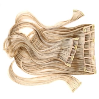 EMMA Synthetic Fast Clip-On 4 Pieces Straight Set, 48cm