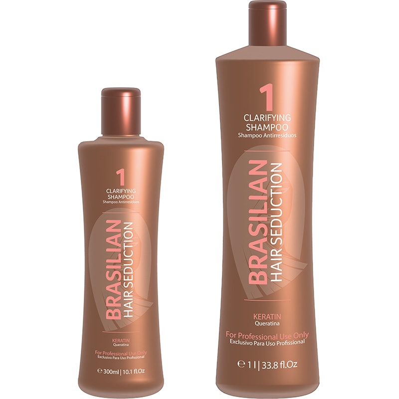 Brasilian Hair Seduction Step 1 Clarifying Shampoo