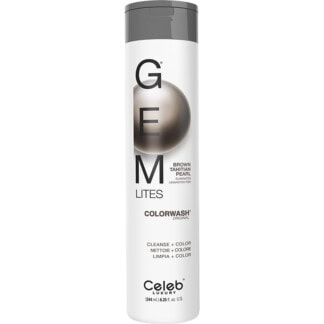 Celeb Luxury Gem Lites Colorwash Shampoo, Brown Tahitian Pearl, 244ml