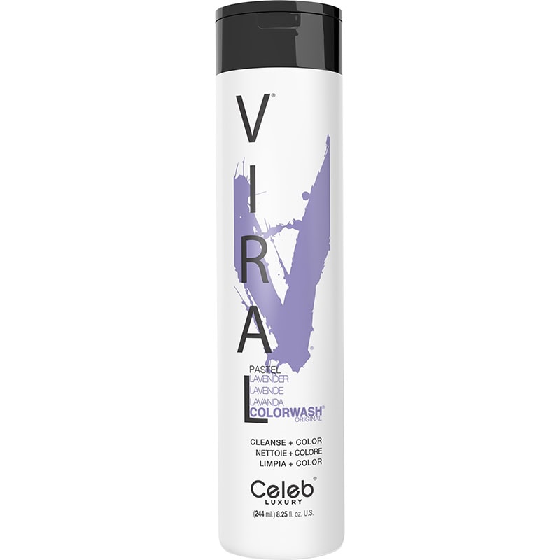 Celeb Luxury Viral Colorwash, Pastel Lavender, 244ml
