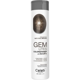 Celeb Luxury Gem Lites Colorditioner with BondFix, Star Sapphire Natural Brown, 244ml