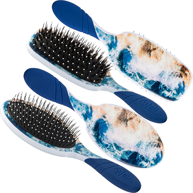 WetBrush Pro Detangler & Pro Shine Enhancer Desert Terrain Kit, 2 Brushes