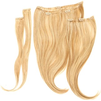 HairUWear Hairdo FineLine Straight Extension Kit, 22 inch, 4 Pieces