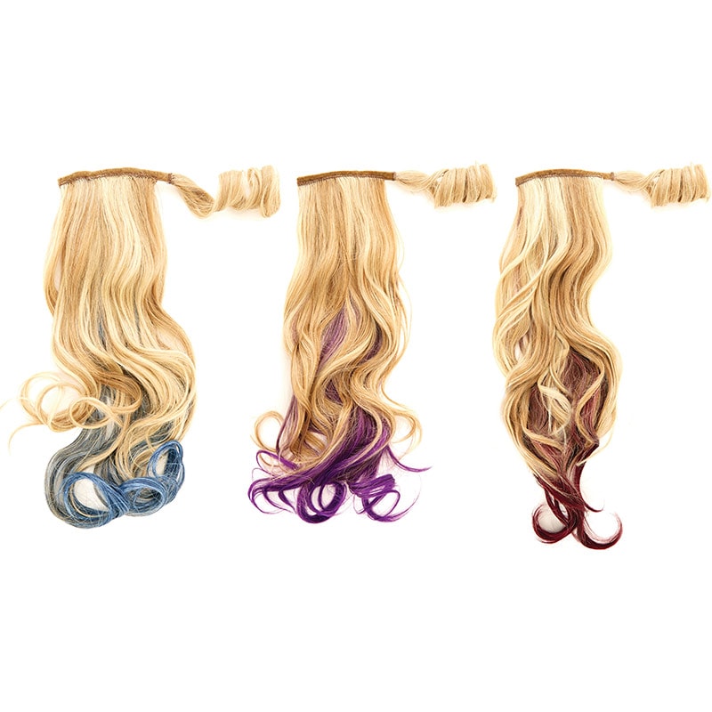 HairUWear Hairdo Colour Splash Pony, 23 inch
