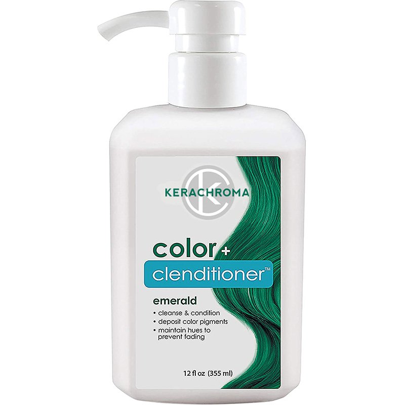 Kerachroma Vivid Color + Clenditioner, Emerald, 355ml