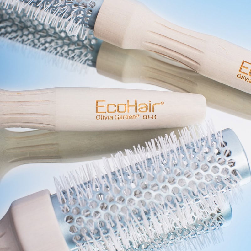Olivia Garden EcoHair Thermal Bamboo Radial Brush Collection - Image 7