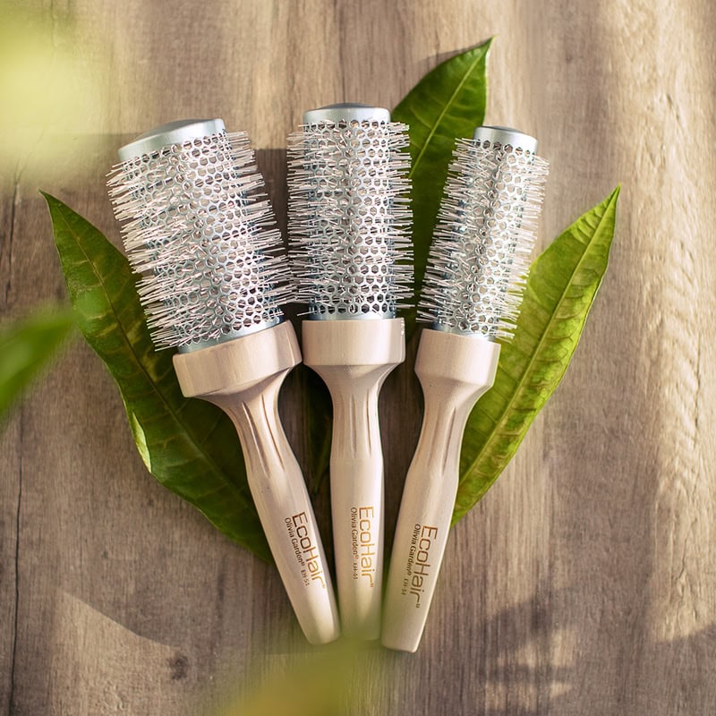 Olivia Garden EcoHair Thermal Bamboo Radial Brush Collection - Image 8