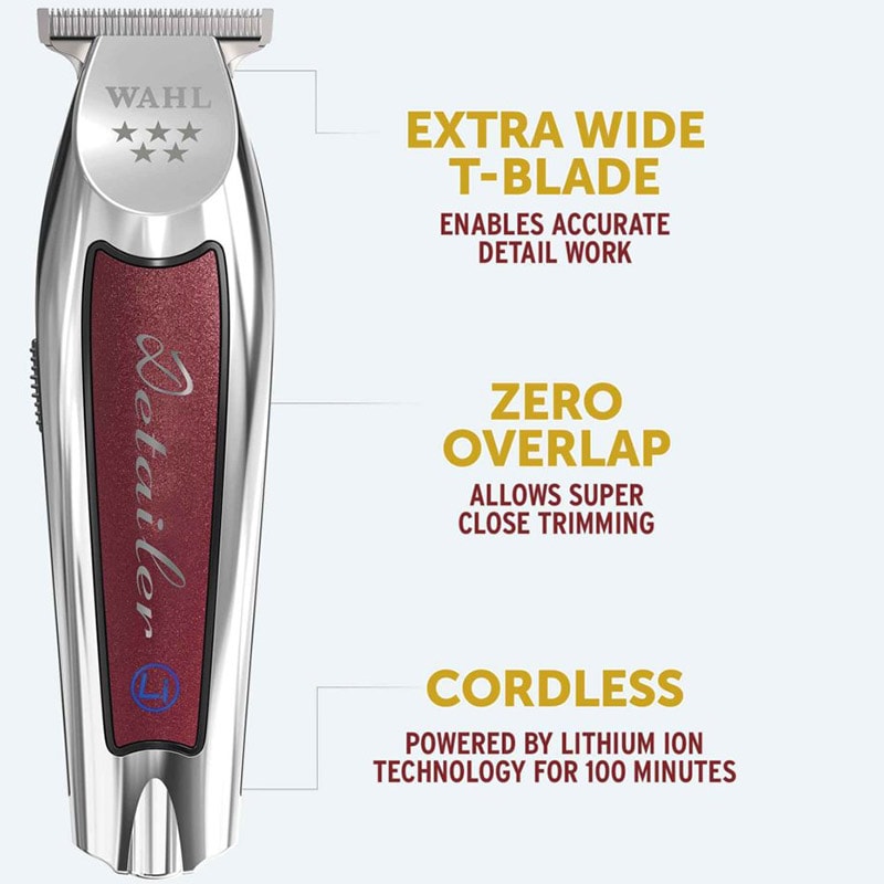 Wahl Detailer Hair Trimmer Cordless - Image 8