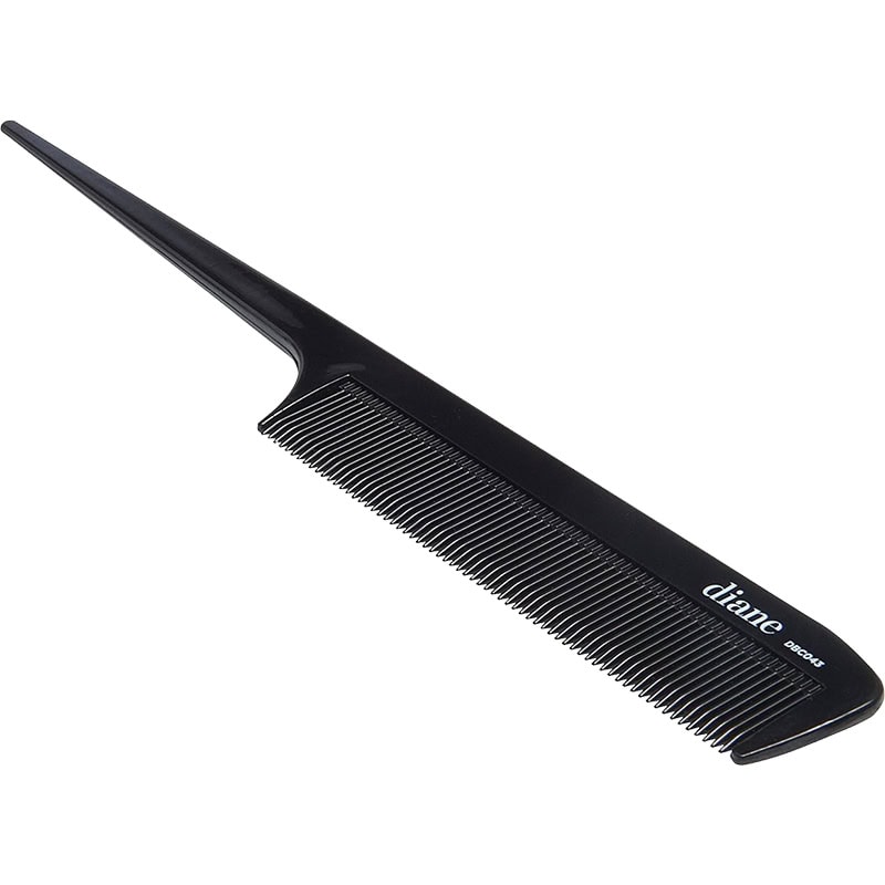 Diane Black/Bone Thick Rat Tail Comb, 9.25 inch - Image 2