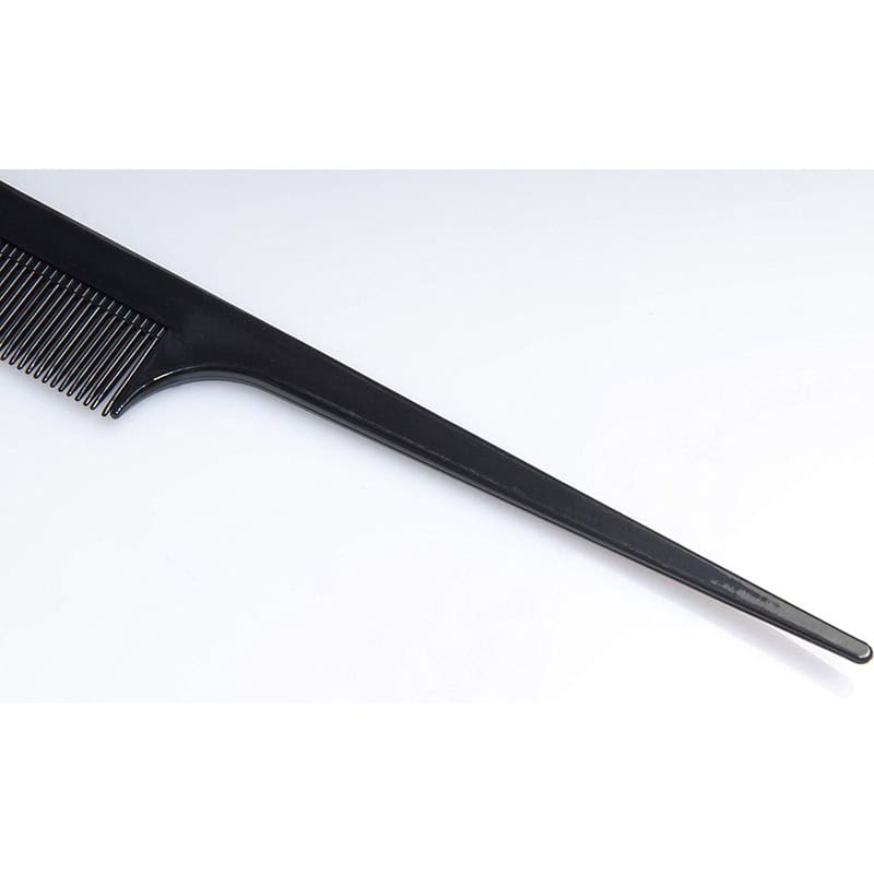 Diane Black/Bone Thick Rat Tail Comb, 9.25 inch - Image 3