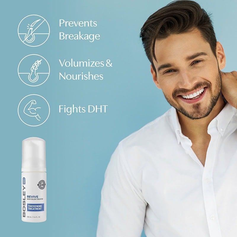 Bosley Revive for Non-Coloured Visibly Thinning Hair Starter Pack, 3 Pieces - Image 6