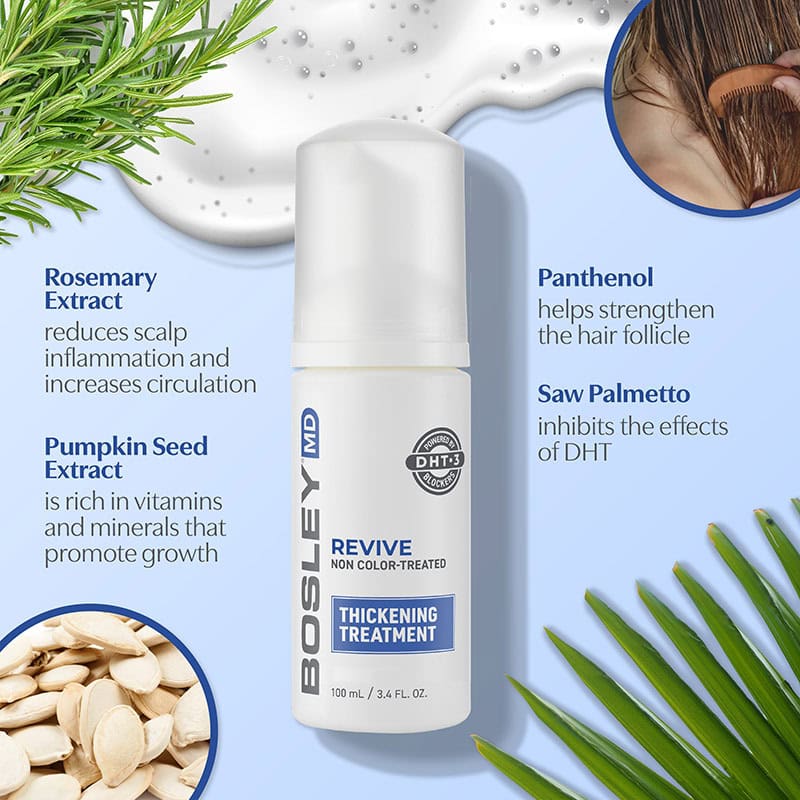 Bosley Revive for Non-Coloured Visibly Thinning Hair Starter Pack, 3 Pieces - Image 12