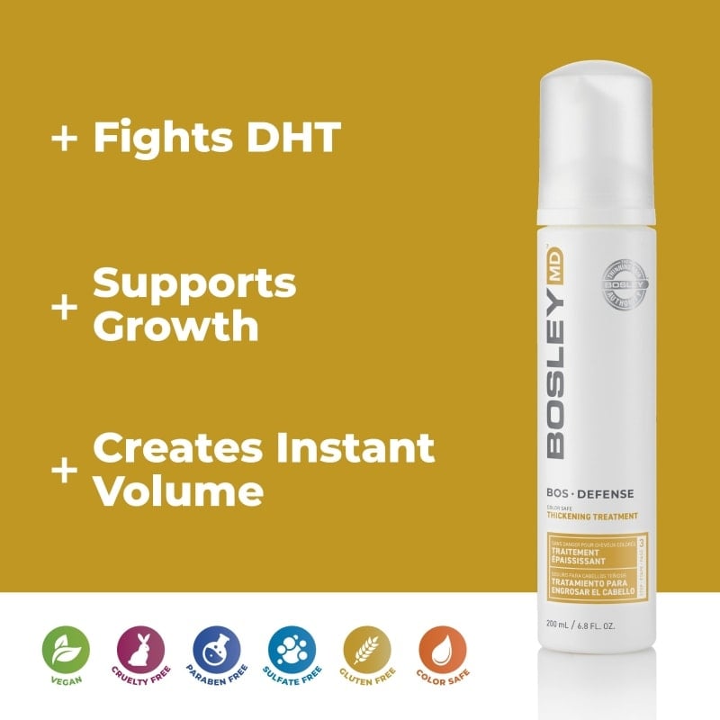 Bosley Defense for Coloured Normal to Fine Hair Thickening Treatment, 200ml - Image 2