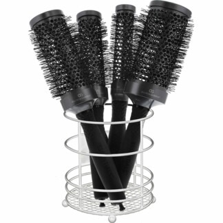 Olivia Garden Essentials Thermal Brush Display: 4 Brushes & Basket
