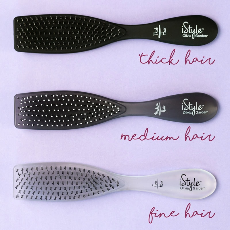 Olivia Garden iStyle Hair Memory Flex Brush Collection - Image 9