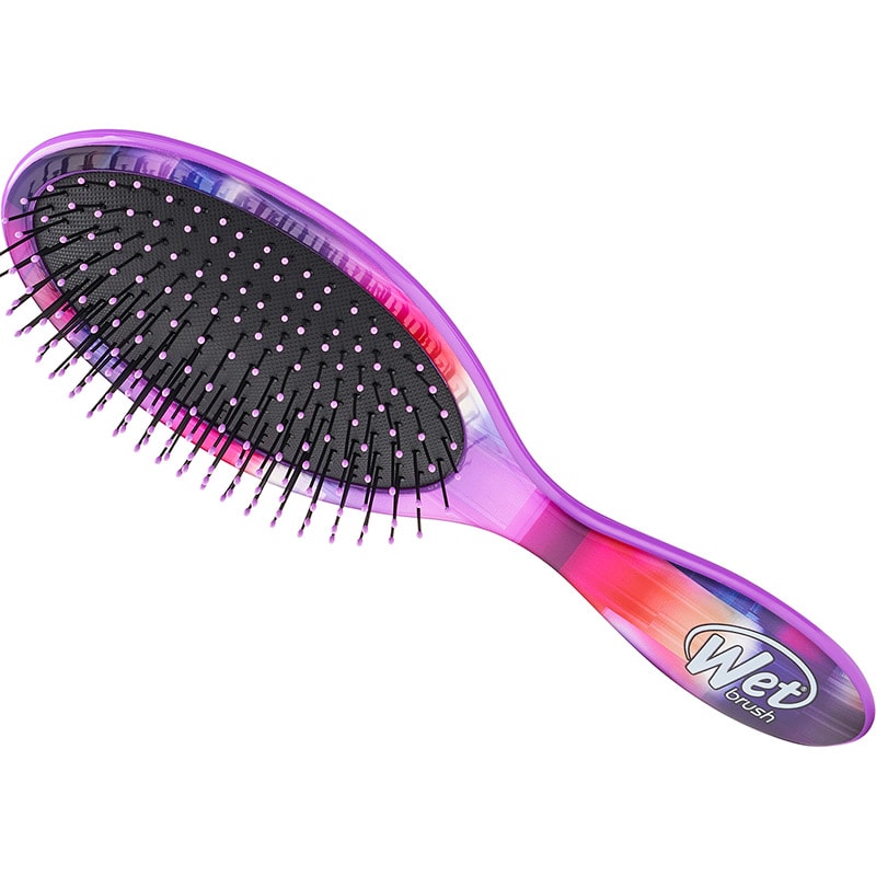 WetBrush Flashing Lights Shine Bright Holiday Kit, 2 Brushes & 5 Elastics - Image 4