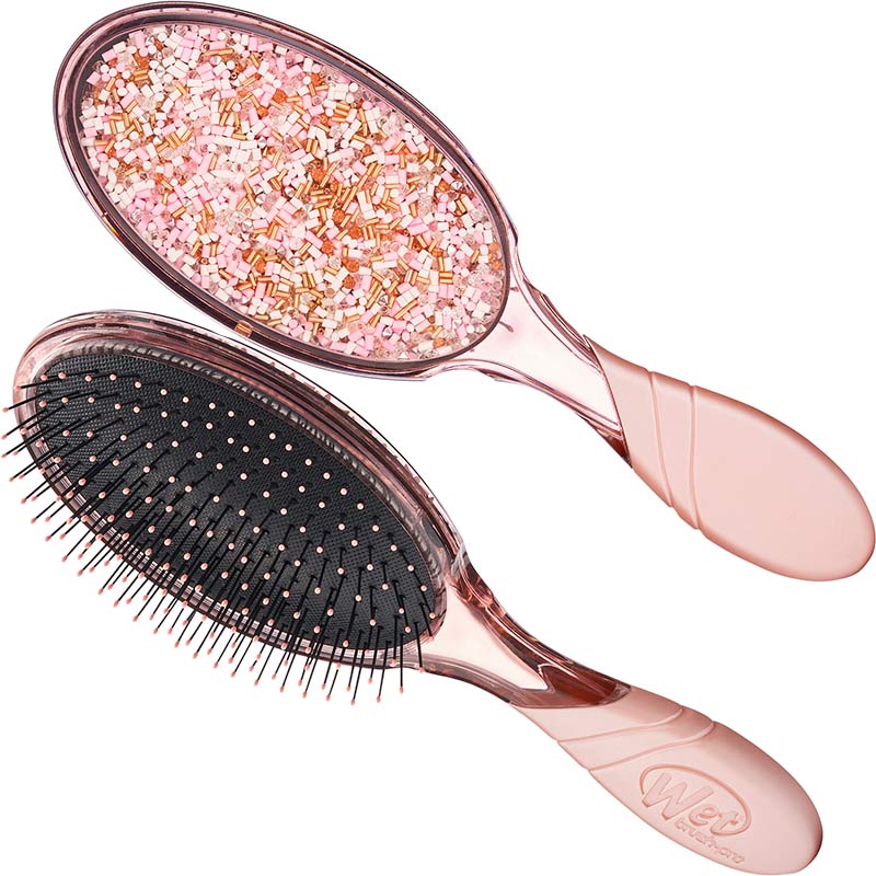 WetBrush Pro Detangler & Flex Dry Glistening Glamour Kit, 3 Brushes - Image 3