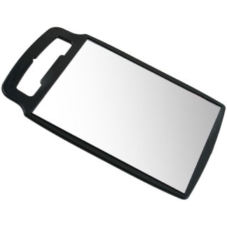 Mirror Rectangular, Black, 1 Handle, 22 x 30cm