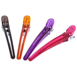 Sectioning Clips, No Teeth, Assorted Colours, 10cm, 4/Pack