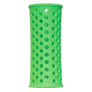 Diane Plastic Mesh Rollers with Pins – 25mm, Green, 10/Pack